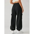 thumbnail image 2 of SOMER Womens Sweatpants Cargo Pants Joggers High Waisted Pants Jogging Running Casual Lounge Pants with Pockets, 2 of 6