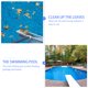thumbnail image 5 of 1 Set Piscina Limpiador Suministros Profesional Piscina Hoja Rake Fine Mesh Net, 5 of 5