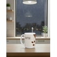 thumbnail image 3 of Taza de cerámica 445 ml diseño coffee minimalista, 3 of 6
