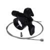 Palanca de bloqueo Interruptor de palanca de Control de cable de bloqueo de horquilla de suspensión de bicicleta MTB para manillar de 22 2mm JShteea El nuevo