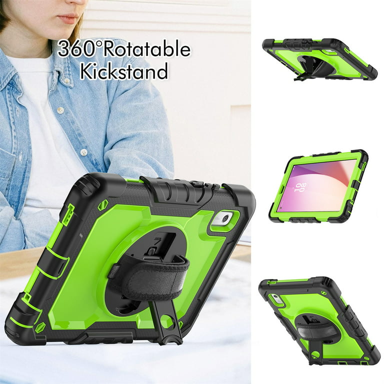 ELEHOLD Rugged Case for Lenovo Tab M9 9.0 (2023 Released), Hybrid  Shockproof Dual-Layer Protection with Built-in Kickstand Case Cover for  Lenovo Tab