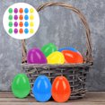 thumbnail image 3 of 40pcs Creative Empty Easter Eggs Plastic Eggs Plaything Candy Eggshell Box, 3 of 7