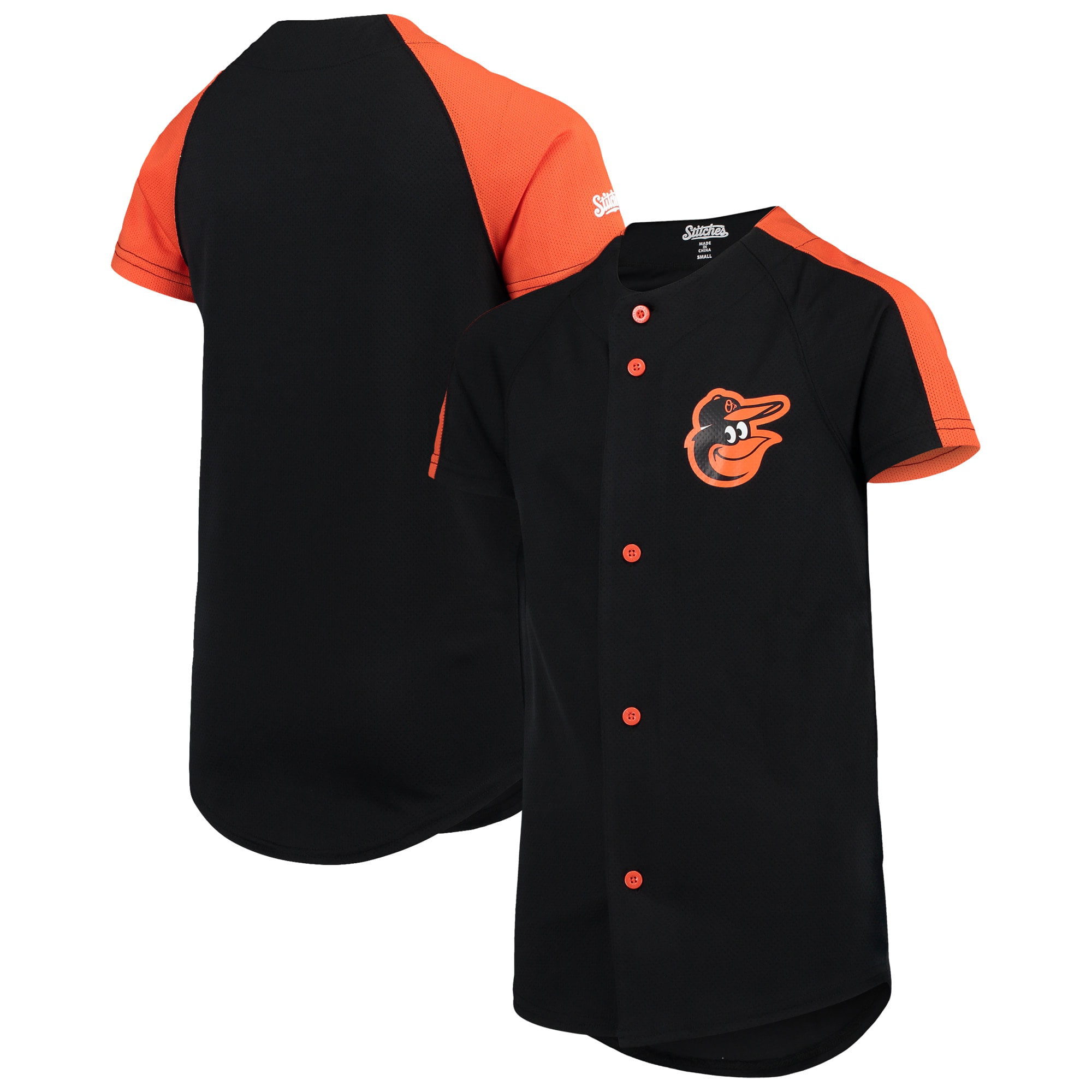 Baltimore Orioles Stitches Youth Logo 