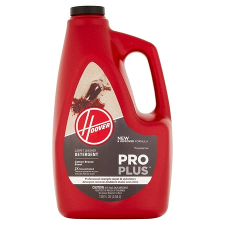 hoover carpet plus pro washer detergent solution oz breeze scent cotton fl cleaner 2x walmart