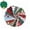 A, variant on Pozyie 10 Pieces Christmas Cotton Fabric Bundles Sewing Square Patchwork Precut Fabric Scraps for DIY Christmas Stocking Tree Wreath Doll Dress Apron Quilt Coaster