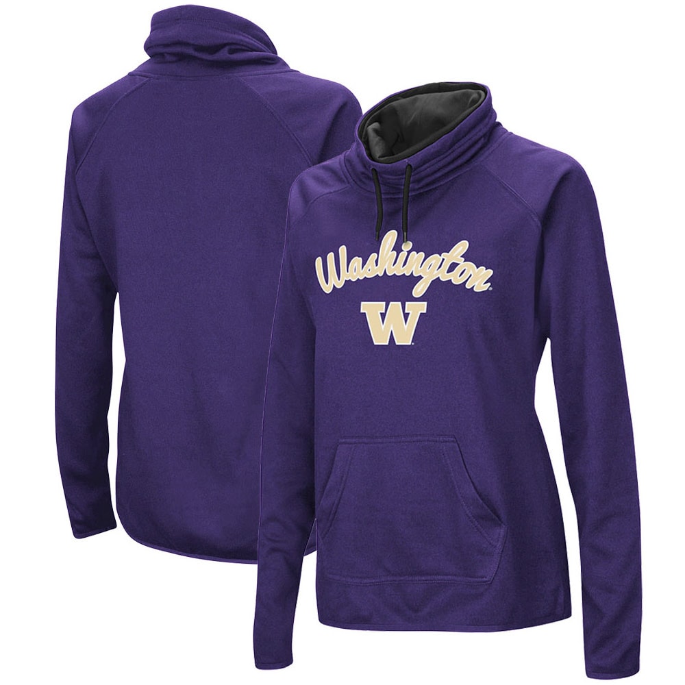 women's funnel neck sweatshirt