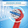 thumbnail image 5 of Glaciersei 8pcs Toothbrush Replacement Heads Compatible with Electric Toothbrush for Kids, 5 of 5