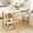 White+Gold, variant on MOOSENG 3-Piece Bar Table and Chairs Set, Faux Marble Kitchen Counter Table with 2 PU Upholstered Bar Stools, Bistro Table with 3-Tier Storage Shelves, Space Saving for Small Space