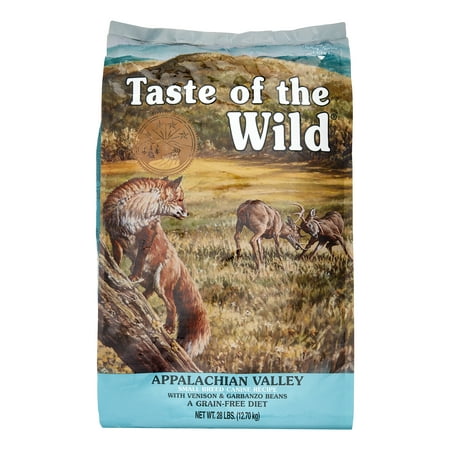 Taste of the Wild Appalachian Valley Small Breed Grain-Free Dry Dog Food, 28 (Best Dog Food For Senior Small Breed Dogs)