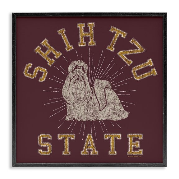 Stupell Industries Eclectic Black Framed Giclee Art, 12 x 12, by Spirit Animals/Life Is High