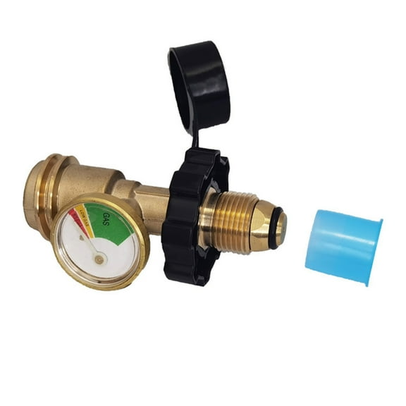 ROCKROK Propane Tanks Gauge Level Easy to Install for Gas Grills Heaters and Camp Stove