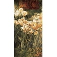 thumbnail image 2 of Thompson, Linda 11x18 White Modern Wood Framed Museum Art Print Titled - Summer Garden I, 2 of 4