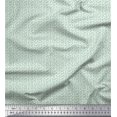 thumbnail image 1 of Soimoi Green Heavy Canvas Fabric Stars Star Fabric Prints By Yard 58 Inch Wide, 1 of 3