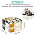 thumbnail image 5 of Penguin Travel Portable Square Jewelry Box - Bracelet Holder and Jewelry Stand - Ideal for Rings, Earrings, Necklaces, and Bracelets - Suitable for Girls and Women, 5 of 6