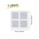 thumbnail image 2 of 1pc/3pcs/6pcs/12pcs Disposable Shower Drain Sticker, Prevent Hair Clogging, Bathroom Accessories, Bathroom Tools, 2 of 5