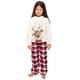 thumbnail image 1 of Familia Adulto Niños Bebé Pijamas navideños a juego Trajes de ropa de dormir navideña (Niño 8-9), 1 of 2
