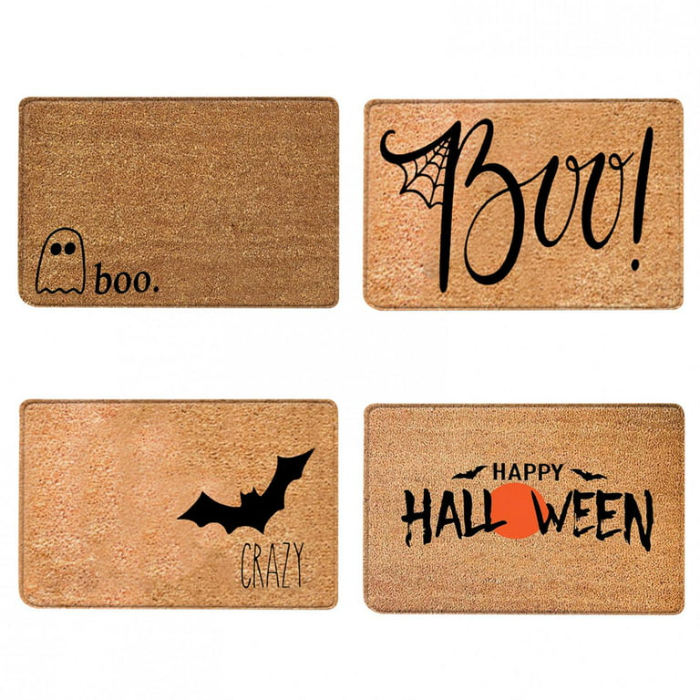Syncfun Halloween Decoration 30 x 17 Front Door mat with Witch