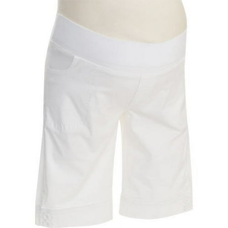 Maternity Demi-Panel Banded Shorts