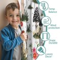 thumbnail image 3 of Blackout Kids Curtains,Brown Mushroom Plant White Pattern Childrens Insulated Curtains Set Of 2,Bedroom Essentials,Toddler Room Decor 42"x54", 3 of 5