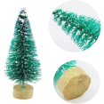 thumbnail image 3 of Mini Snow Frost 34 piezas Shaofei Pino Árbol DIY Decoración de Escritorio Adornos Navideños Azul-Verde, 3 of 4