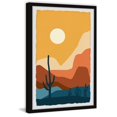 thumbnail image 2 of Marmont Hill Inc. 'Cactus Sunshine' Framed Painting Print 24 x 36, 2 of 5