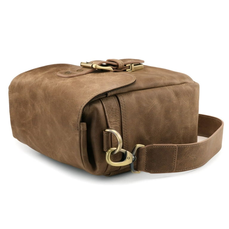 MegaGear Torres Pro Leather Vintage Messenger Bag (Brown)