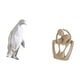 thumbnail image 5 of Escultura de pingüino,Escultura de pingüino para decoración nórdica del hogar,Adorno de mesa con estatua de animal,artesanía para decoración de dormitorio,Estatua abstracta,Estatua, 5 of 8