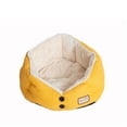 thumbnail image 5 of Armarkat Cat Bed Model C75HMB/MH Gold Waffle and White, 5 of 6