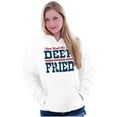 thumbnail image 3 of You Had Me At Deep Fried Southern Unisex Plus Fleece Graphic Hoodie Brisco Brands 2X, 3 of 5