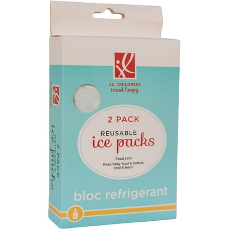 J.L. Childress Reusable Ice Packs, 2-Pack