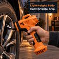 thumbnail image 2 of ABSOKE Cordless Tire Inflator Portable Air Compressor, 150 PSI Air Pump with Rechargeable Battery, Auto Shut-Off, Digital Pressure Gauge & LED Light, 2 of 7