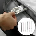 thumbnail image 2 of CSChome Cable Organizer Nylon Cable Organizer: 10Pcs Reusable Cute Cartoon Bear Design for Headphone and Data Cable Management, 2 of 7