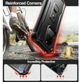 thumbnail image 3 of Dexnor Full Body Case for Samsung Galaxy S20 Ultra/6.9 inches, [Built in Screen Protector and Kickstand] Heavy Duty Military Grade Protection Shockproof Protective Cover for Galaxy S20 Ultra,Black, 3 of 5