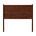 thumbnail image 3 of AFI NoHo Mid-Century Panel Wood Headboard Full Walnut, 3 of 5
