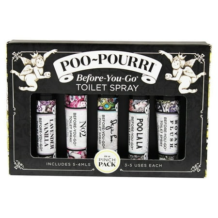Poo~Pourri - Dans un pack Pinch Avant-You-Go toilettes Set Sprays