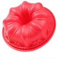 thumbnail image 5 of Molde de silicona para pasteles/Molde de silicona con forma de flor, excelente para hacer pasteles Bundt de pera y chocolate, pasteles de arce glaseados, etc., ¡24 meses de garantía!, 5 of 5
