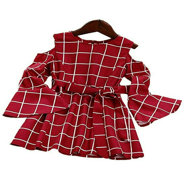 Mother daughter plaid dresses best sale