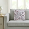 thumbnail image 5 of (2 pack) Mainstays 18" x 18" Red Canyon Airy Fern Reversible Chenille Decorative Pillow, 5 of 7