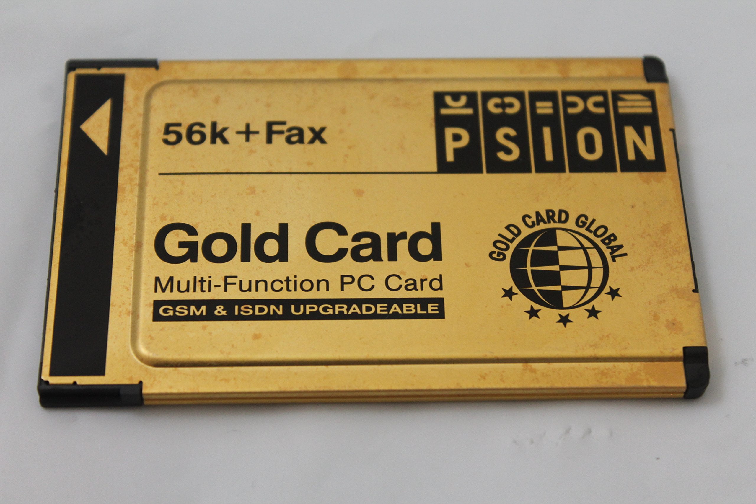 Psion 56K+Fax PCMCIA Gold Card S9923182 No Cable Included