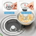 thumbnail image 3 of Kitchen Sink Filter Stainless Steel Sink Sewer Mesh Strainers Kitchen Tools Bathroom Floor Drains Hair Catcher Waste Plug Filter, 3 of 7