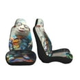 thumbnail image 3 of Pofeuu Whimsical Goat Artist Print Automotive Car Seat Covers Flat Cloth Full Set Seat Covers,Car Seat Covers front seats for Cars Trucks and SUVs-1, 3 of 9