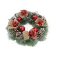 thumbnail image 1 of Artificial Christmas Garland, Christmas Garland Portable Fine Workmanship Lifelike  For Home A Type Small, 1 of 8