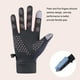 thumbnail image 3 of Guantes cálidos e impermeables Sonducket para ciclismo gris, 3 of 6