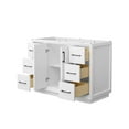 thumbnail image 3 of Wyndham Collection Wcf414148s-Cxsxx-Mxx Strada 47" Single Free Standing Vanity Cabinet, 3 of 7