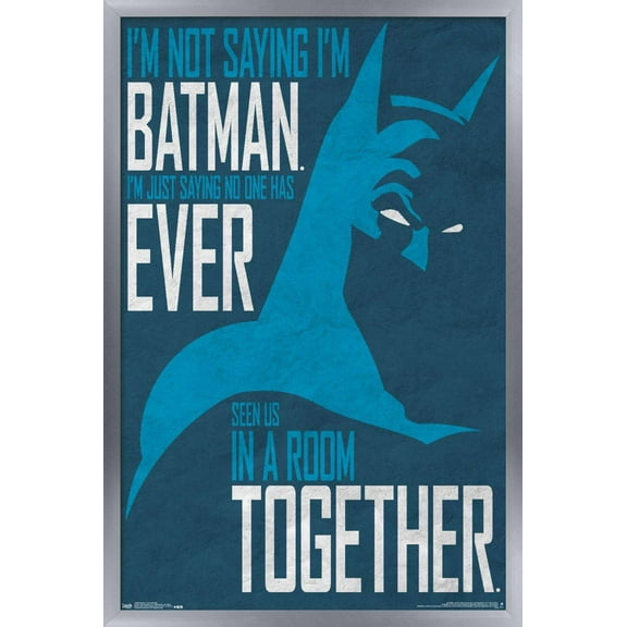 DC Comics - Batman - Secret Identity Wall Poster, 14.725" x 22.375", Framed