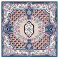thumbnail image 2 of SAFAVIEH Bellagio Chandler Floral Wool Area Rug, Pink/Ivory, 5' x 5' Square, 2 of 13