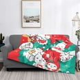 thumbnail image 5 of Lsque Sanrio Print Flannel Throw Blanket, Ultra-soft Blanket for Bed, Couch, Car, Hypoallergenic Anti-pilling blanket-80"x60", 5 of 8
