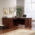 thumbnail image 2 of Pemberly Row L-Shaped Contemporary Engineered Wood Desk in Select Cherry, 2 of 7
