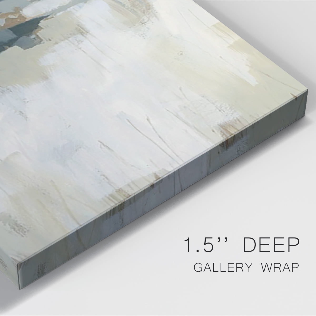 Brushstroke Badlands I Premium Gallery Wrapped Canvas - Ready to Hang