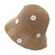 thumbnail image 1 of Sombreros de moda para mujer, bonitos sombreros plegables con flores para el sol, sombreros de pescador para playa, sombreros de poliéster para mujer., 1 of 2
